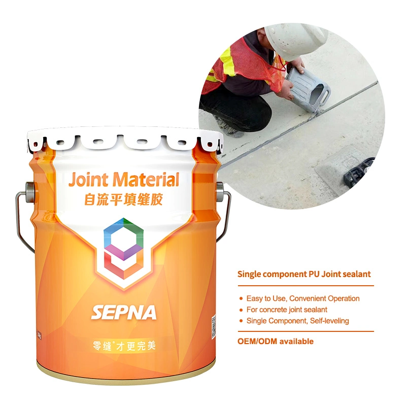 Single Package Self Leveling Polyether Urethane Waterproof Adhesive for Concrete Building