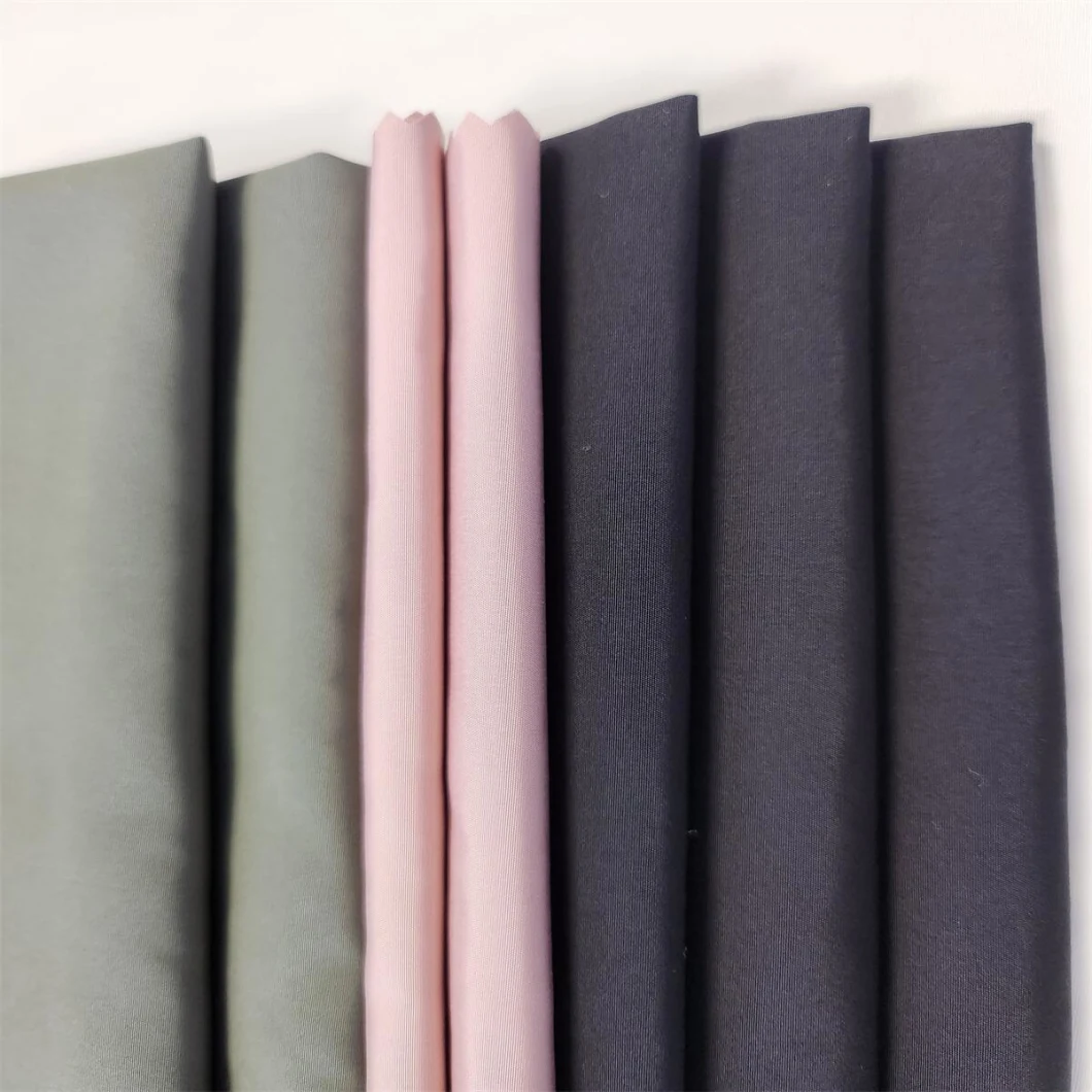 100% Polyester 350t Pongee Fabric for Jacket Sportswear Lining