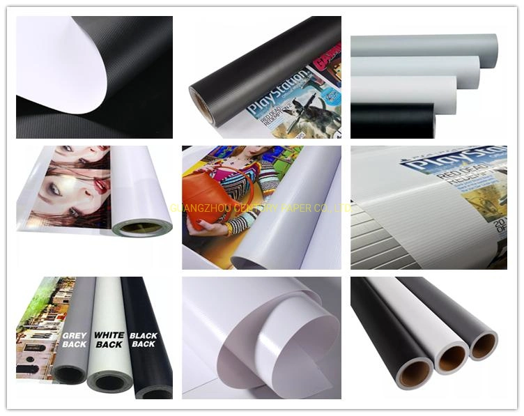 Custom Digital Printing PVC Flex Vinyl Mesh Eco Solvent Fabric Banner Roll Printable Advertising Material